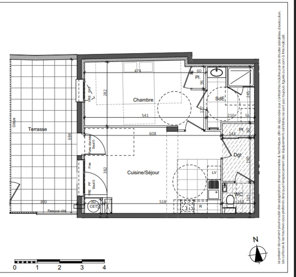 Appartement Neuf à vendre 2 pièces SAINT GREGOIRE (35)