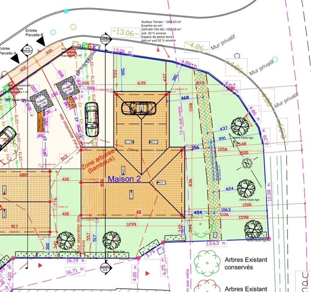 Vente Terrain Terrain 575 m² Levignac