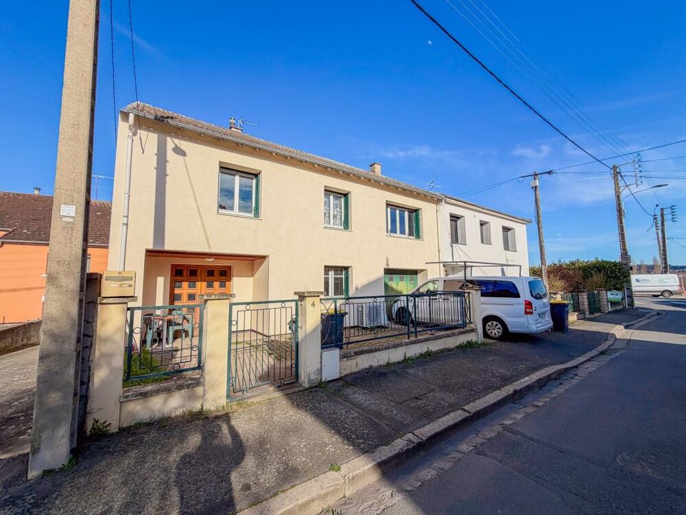 Maison 4 chambres isolée par l'extérieur avec petit jardin