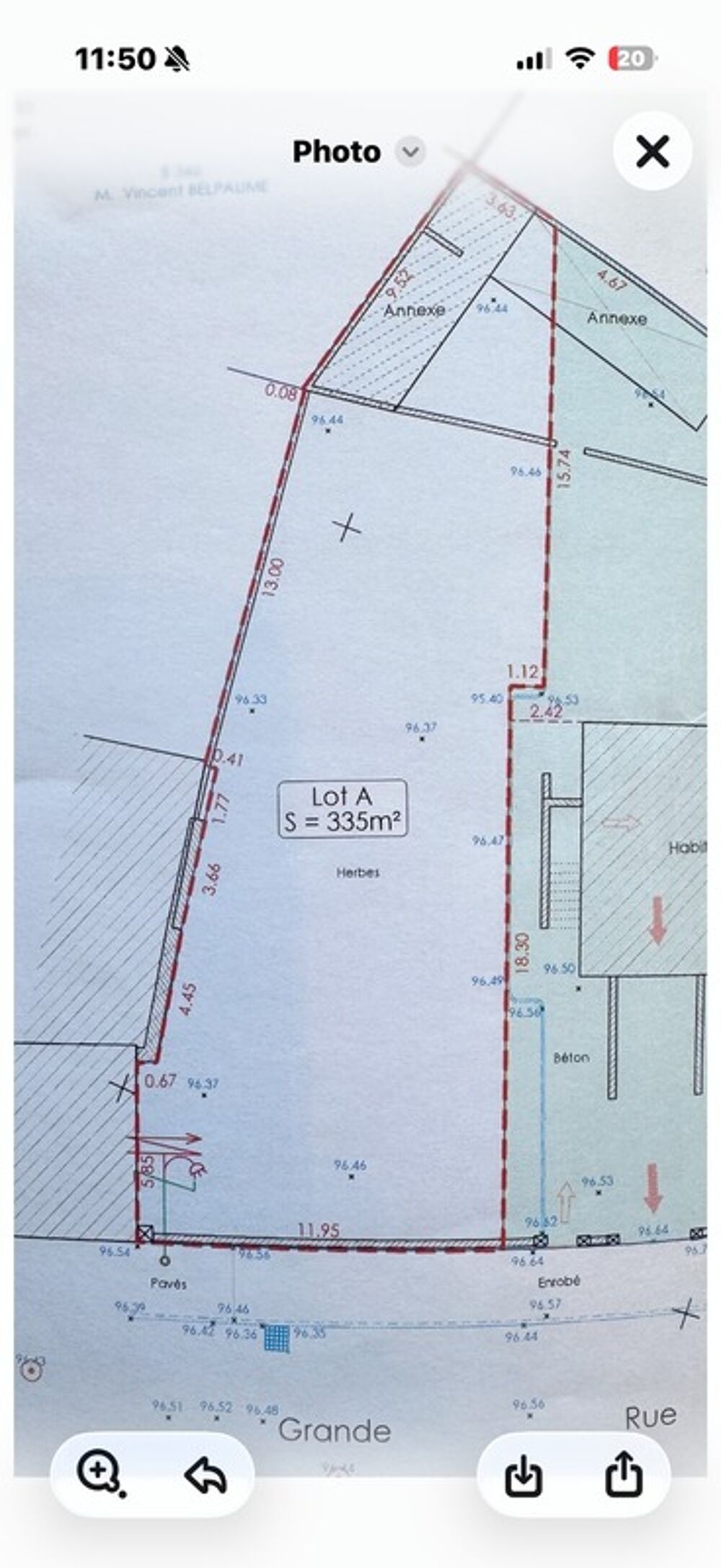 Vente Terrain Terrain constructible 335 m² à Ormoy-Villers à 5 minutes de Crepy en Valois– Façade 12 m  / 40 min de Paris Gare du Nord Ormoy villers