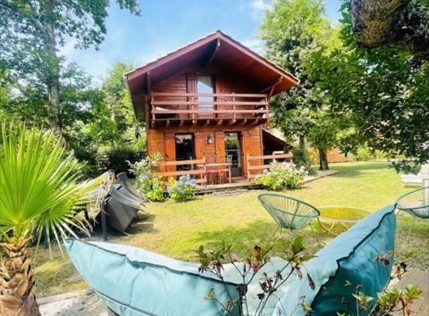   Chalet au calme avec piscine dans domaine chalet - 3 pi�ce(s) - 70 m�