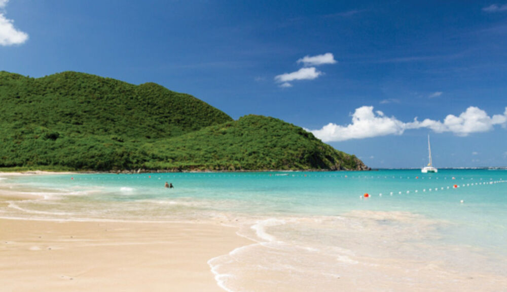 APPARTEMENT T4 EN RDC VUE MER À VENDRE AVEC TERRASSE ET JARDIN PRIVÉ À ANSE MARCEL, SAINT-MARTIN (97150)