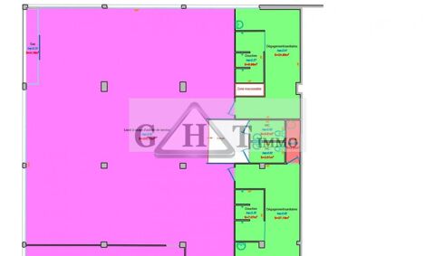   Local commercial 966 m2  Longjumeau 