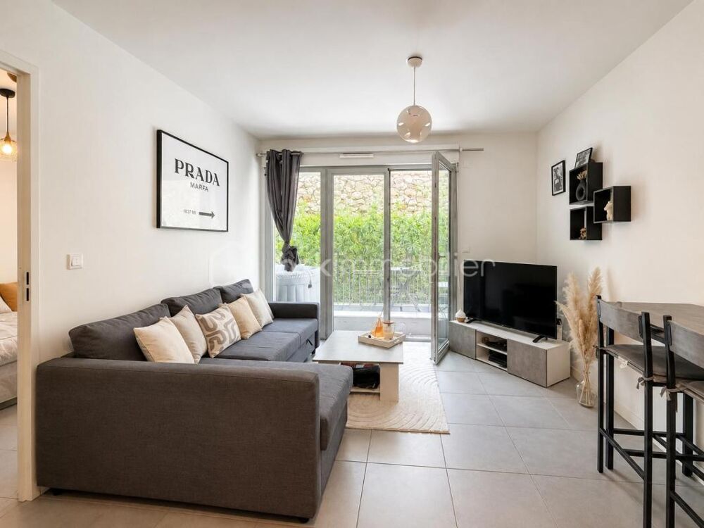 Vente Appartement 2 PIECES EN REZ DE JARDIN ET BOX  / CONTRUCTION 2019 Vallauris