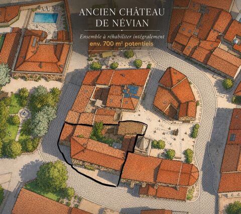   ANCIEN CHÂTEAU DE NÉVIAN (Ve – XVIIIe siècle) Maison - 15 + pièce(s) - 750 m²