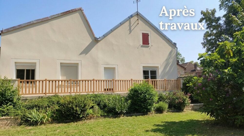 Vente Maison Maison de plein pied 4 pièces sur un terrain d'environ 1400 m2 Aix en othe