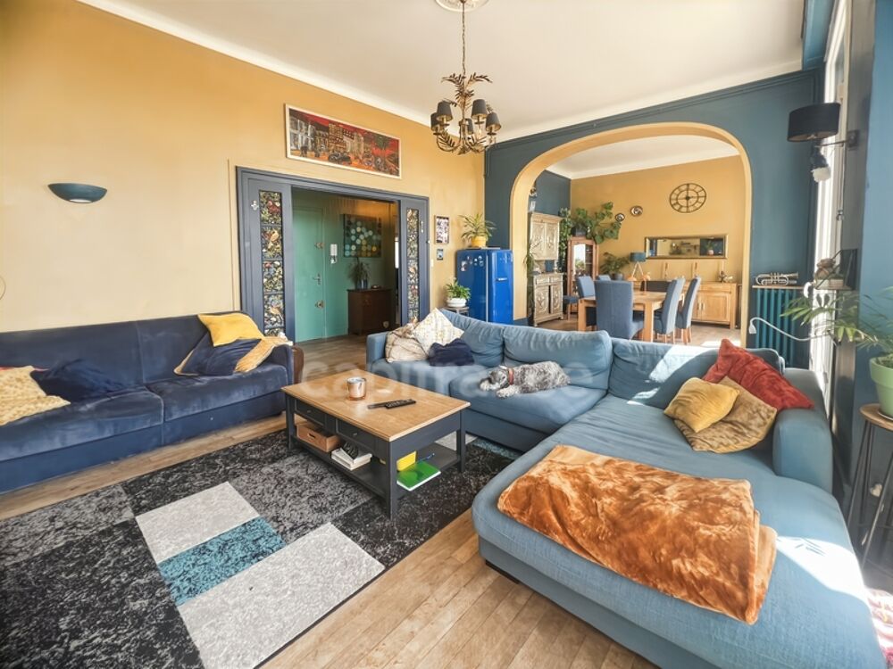 Vente Appartement À VENDRE - BOULOGNE-SUR-MER - VUE MER - APPARTEMENT D'EXCEPTION -163 M2 -7 PIÈCES - 5 CHAMBRES - GARAGE - CAVE - Boulogne sur mer