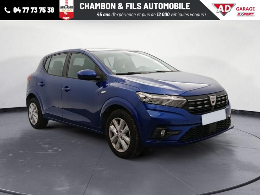 Sandero ECO-G 100 - 22 Confort 2022 occasion 42320 La Grand-Croix