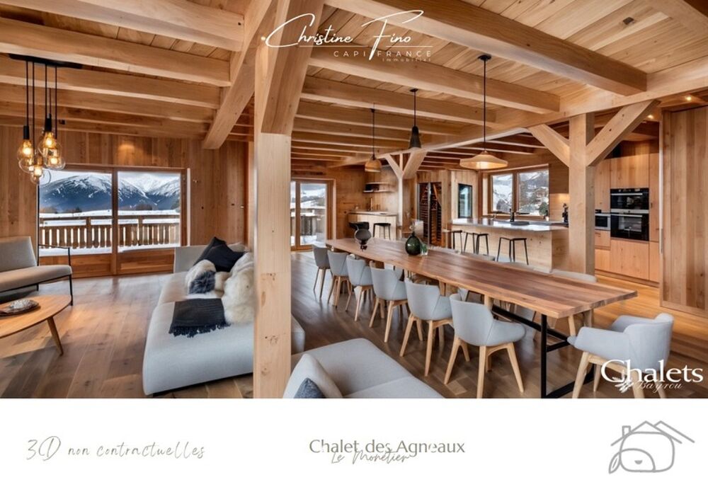 Vente Chalet SERRE CHEVALIER - LE MONETIER LES BAINS Chalet des Agneaux Le monetier les bains