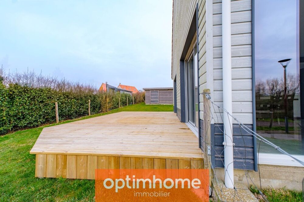 Beuvrequen  Maison ossature bois récente avec vue dégagée sur la campagne