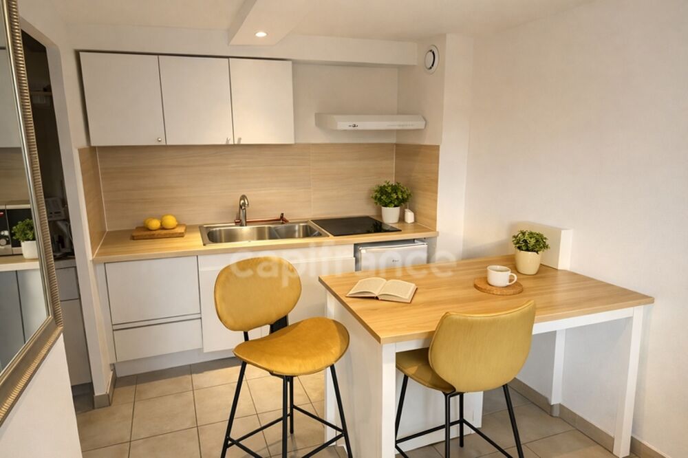Béziers  Duplex 2 chambres avec jardin privatif, terrasse 12 m² et accès 2 piscines dans résidence calme et sécurisée