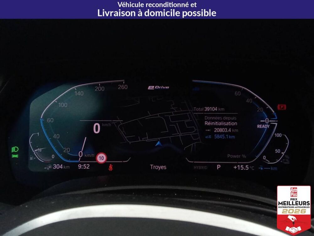 X5 xDrive45e 394 BVA8 M Sport +Jantes 20 2022 occasion 10150 Lavau