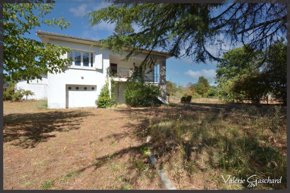 Saint seurin sur l'isle -Maison 4 chambres + sous sol total, grange et terrain