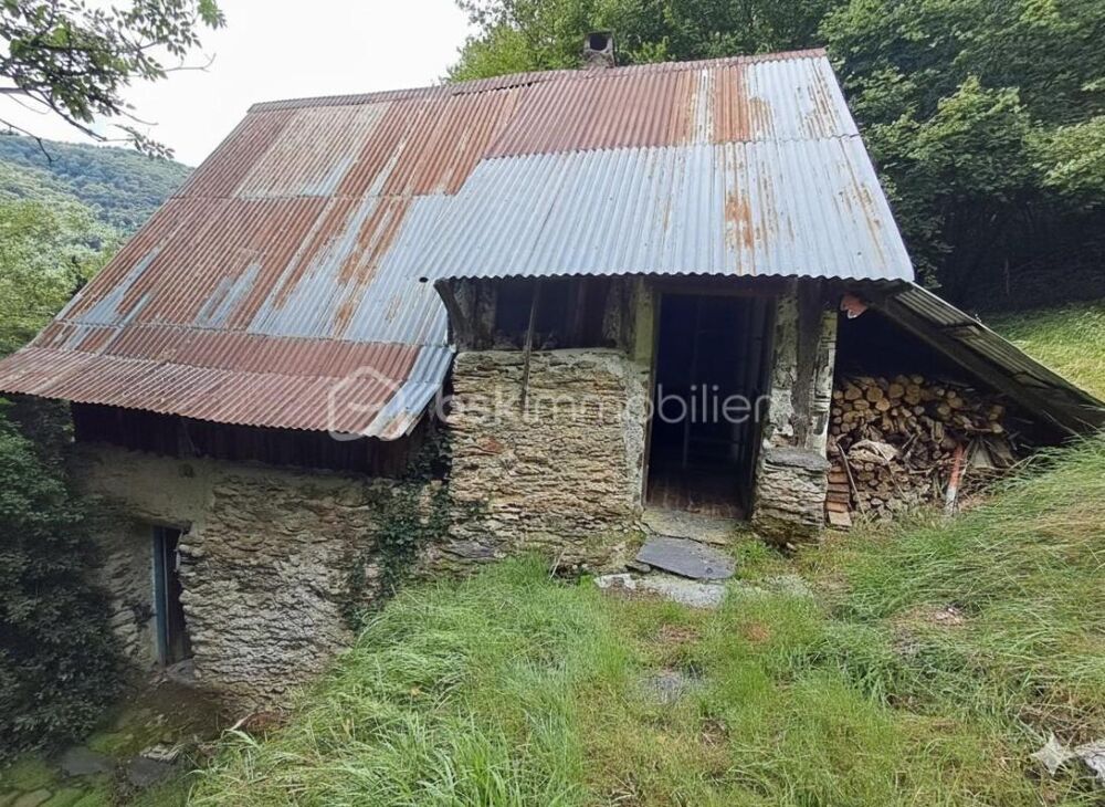 Vente Remise/Grange L'authenticité et le rêve: la grange de Jean-Pierre - Un hectare de nature en montagne Antras