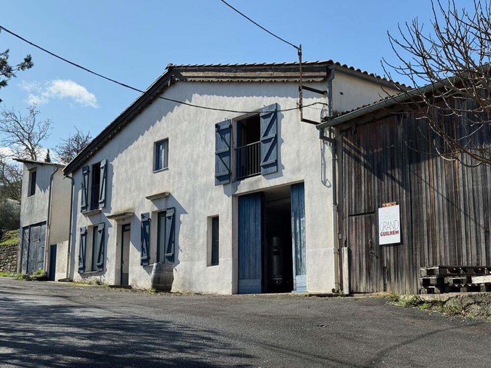 Vente Maison La Maison des Vendangeurs – Ancienne bâtisse viticole avec 4 suites, piscine et dépendances Cascastel des corbieres