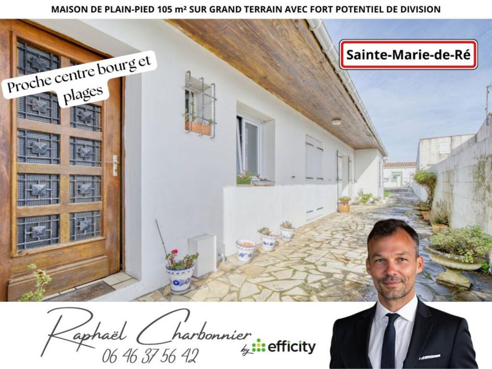 Maison 5 pièces 105 m² · à Sainte Marie de Re · 105 m² · 550 000 €