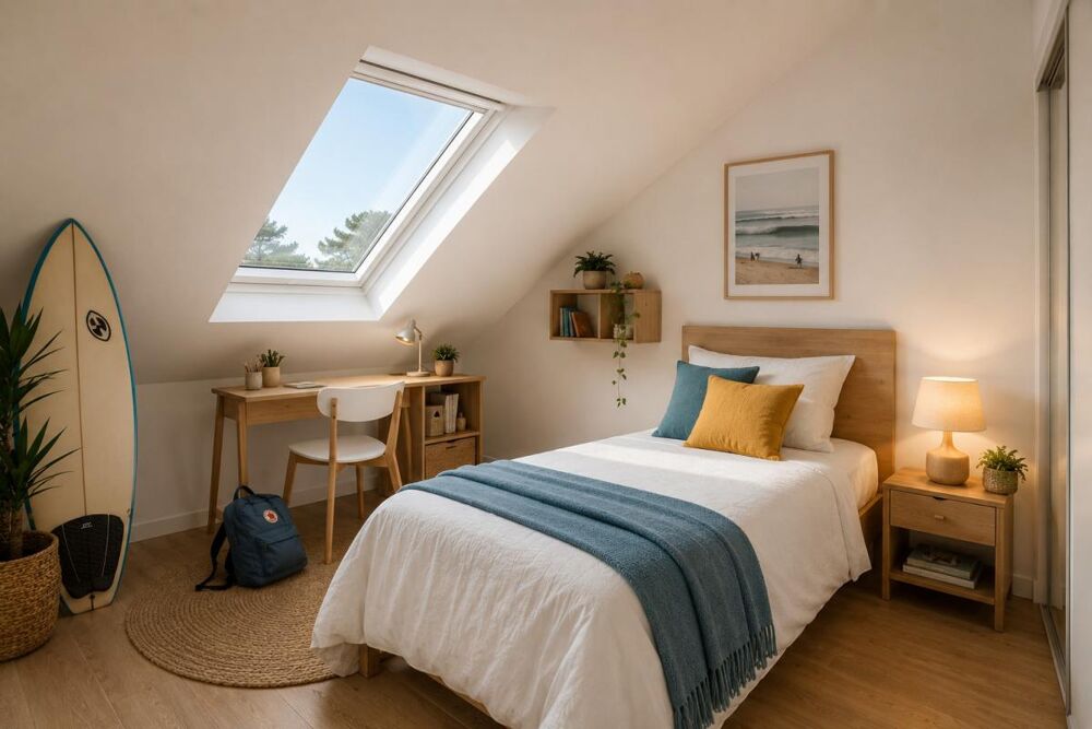 Villa T5 duplex + jardin et parking