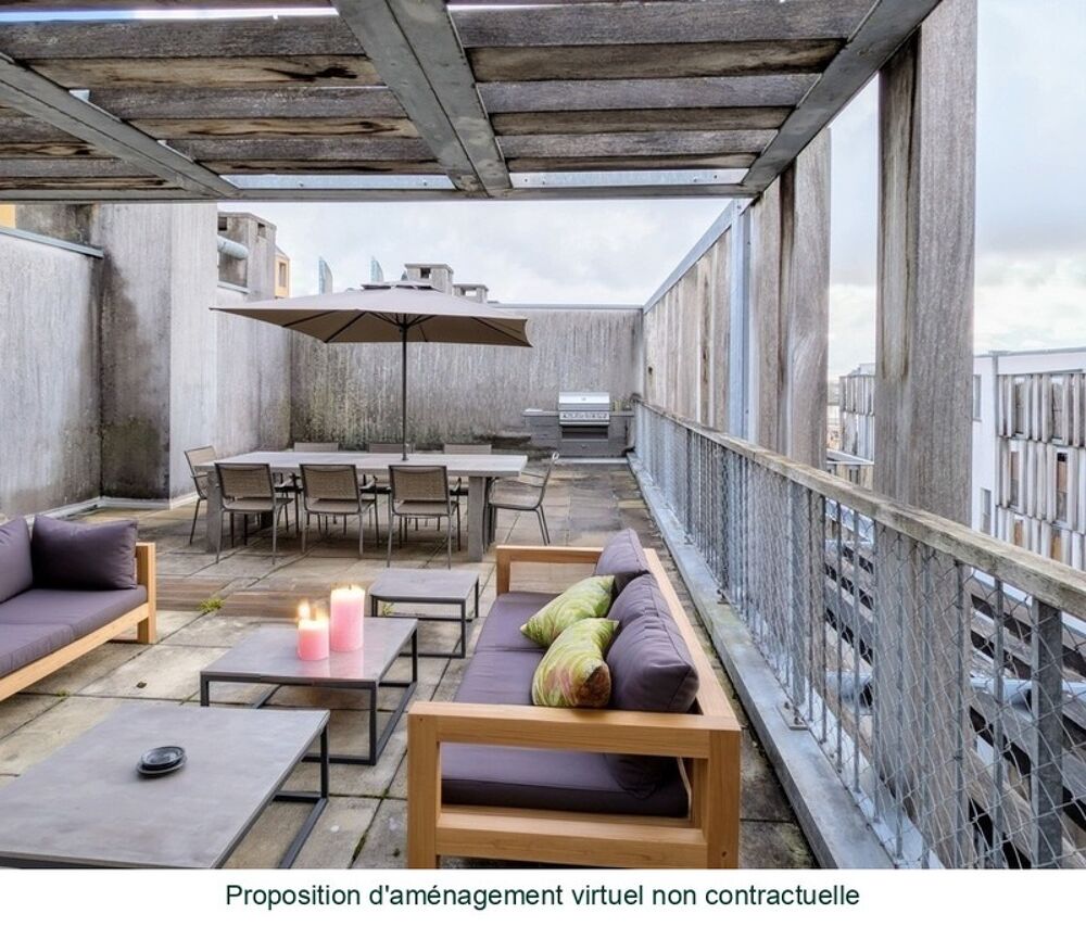 Vente Appartement Exclusivit�! Bel appartement � vendre 3 pi�ces 76m2 terrasse 50m2 Chartrons BORDEAUX (33) Bordeaux