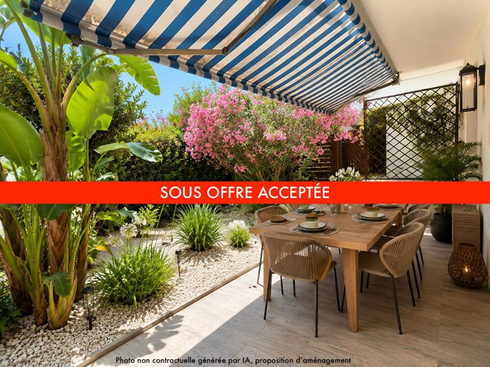 Appartement traversant 3P 68m2 rez-de-jardin 45m2