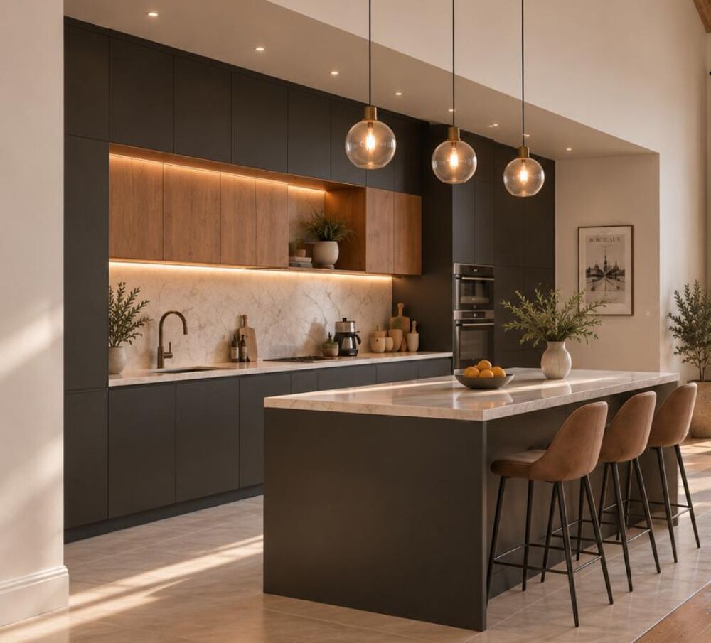 Chartrons  Appartement dexception avec terrasse sur les toits, garage et ascensseur privatif