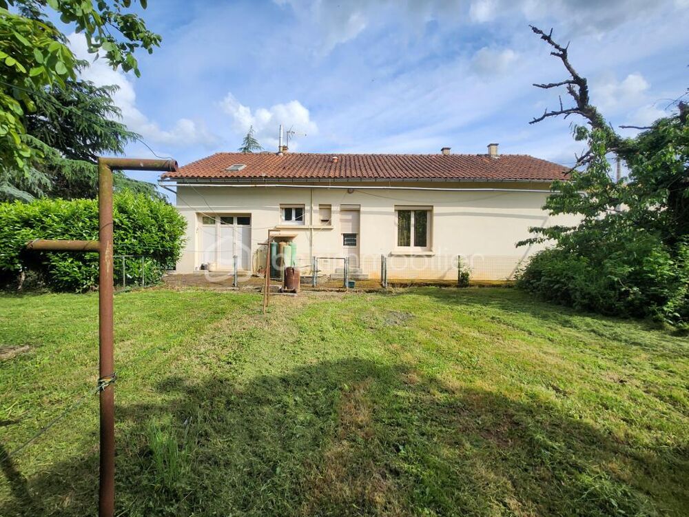 Pavillon de plain-pied  105 m² habitables  Grand grenier aménageable