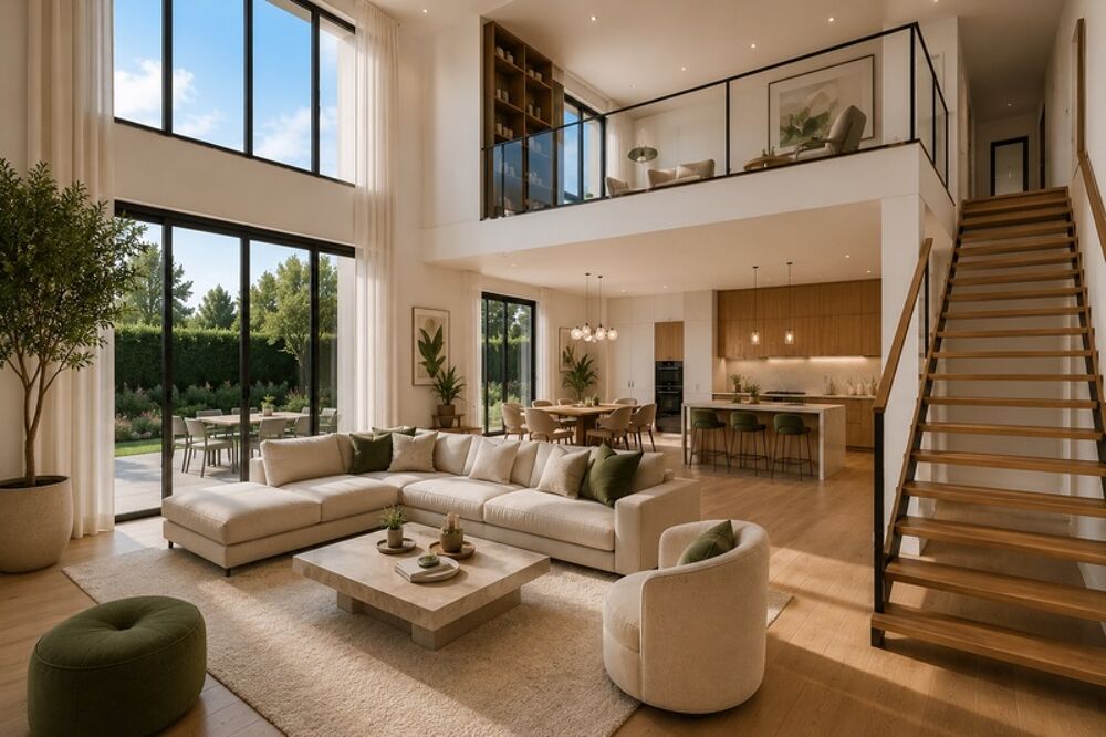 Vente Maison Maison ultra moderne avec jardin et terrasses 7/8 pièces à RUEIL MALMAISON (92) quartier BUZENVAL Rueil malmaison