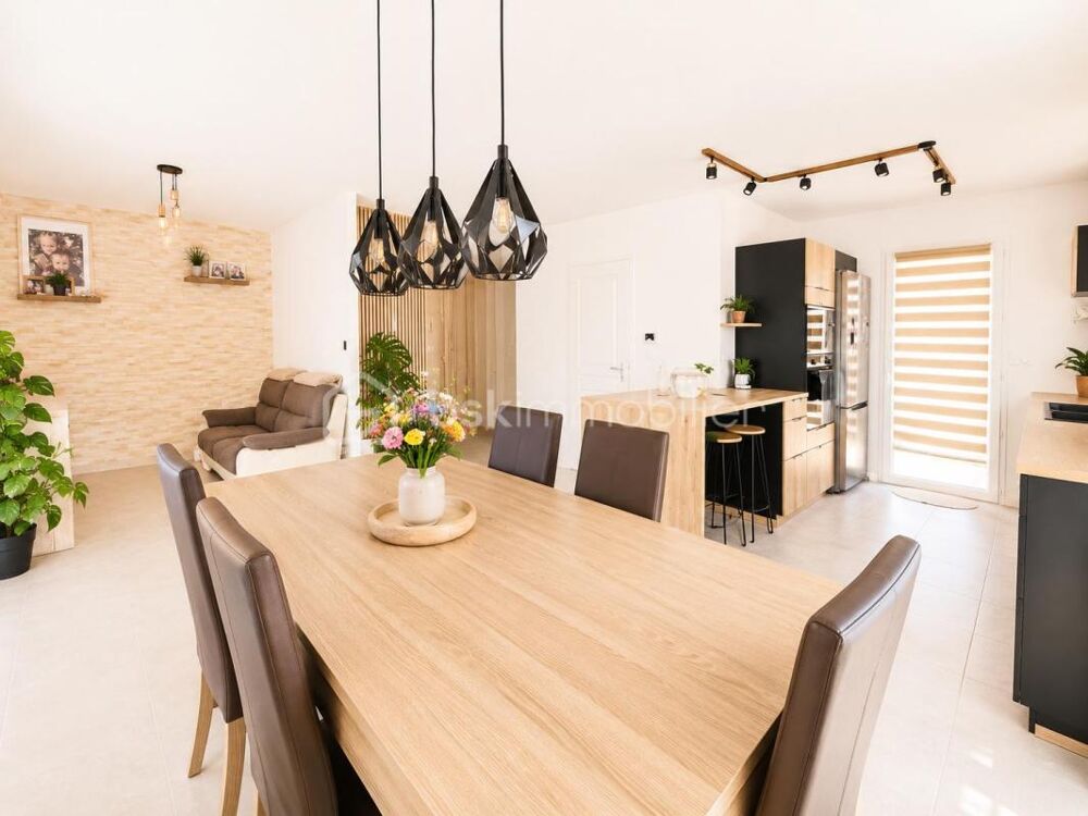 Vente Maison Maison récente de 2023 – 86 m² habitables – Terrain 453 m² – 3 chambres – Garage – Chatte (38160) Chatte