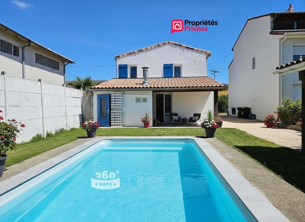 Vente Maison AGEN Sud proche hyper Centre, maison en PIERRE rénovée 100m² + Dépendance 22m², PISCINE au sel & Abri voiture Agen
