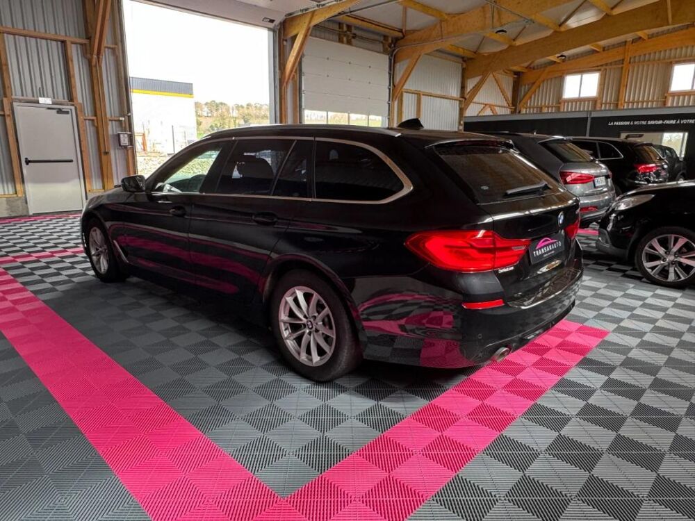 S&eacute;rie 5 520d 190 ch BVA8 Luxury 2017 occasion 56120 Les Forges De Lanouee