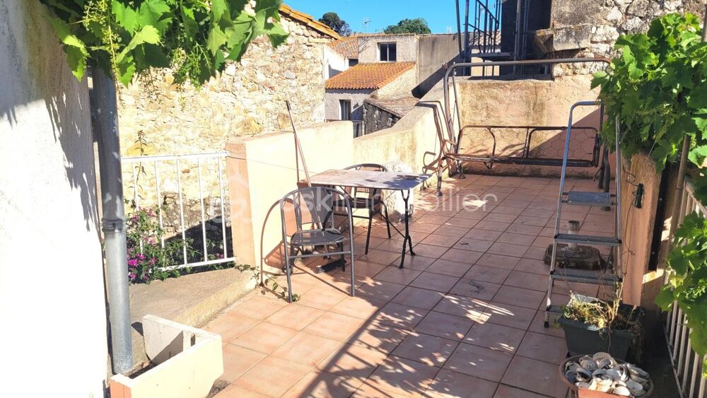 MAISON DE VILLAGE R+2 de 100 m² - TYPE 4 - 2 FACES - COUR - BALCON - TERRASSE