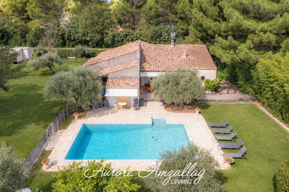 Vente Maison GÉMENOS – PROPRIÉTÉ DE PLAIN-PIED AVEC PISCINE SUR 4 000 M² DE TERRAIN Gemenos