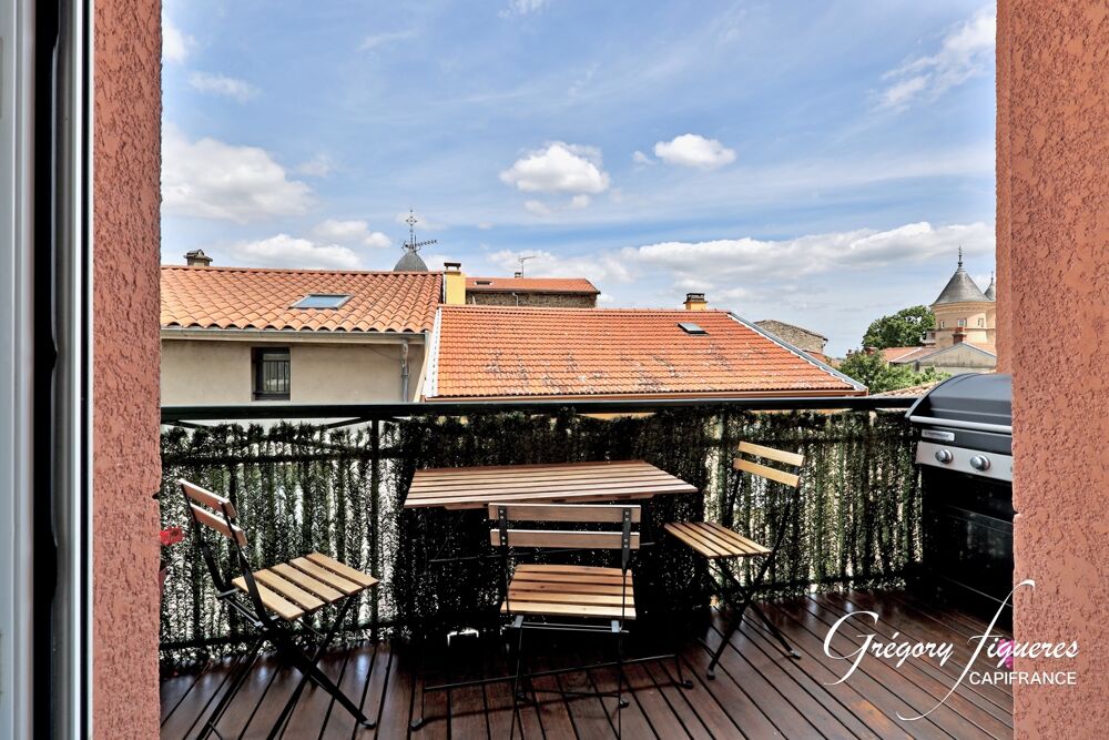 Vente Appartement À vendre – Beau duplex 3 pièces de 78,19 m² au dernier étage, avec balcon, garage et place de parking privative Saint andeol le chateau