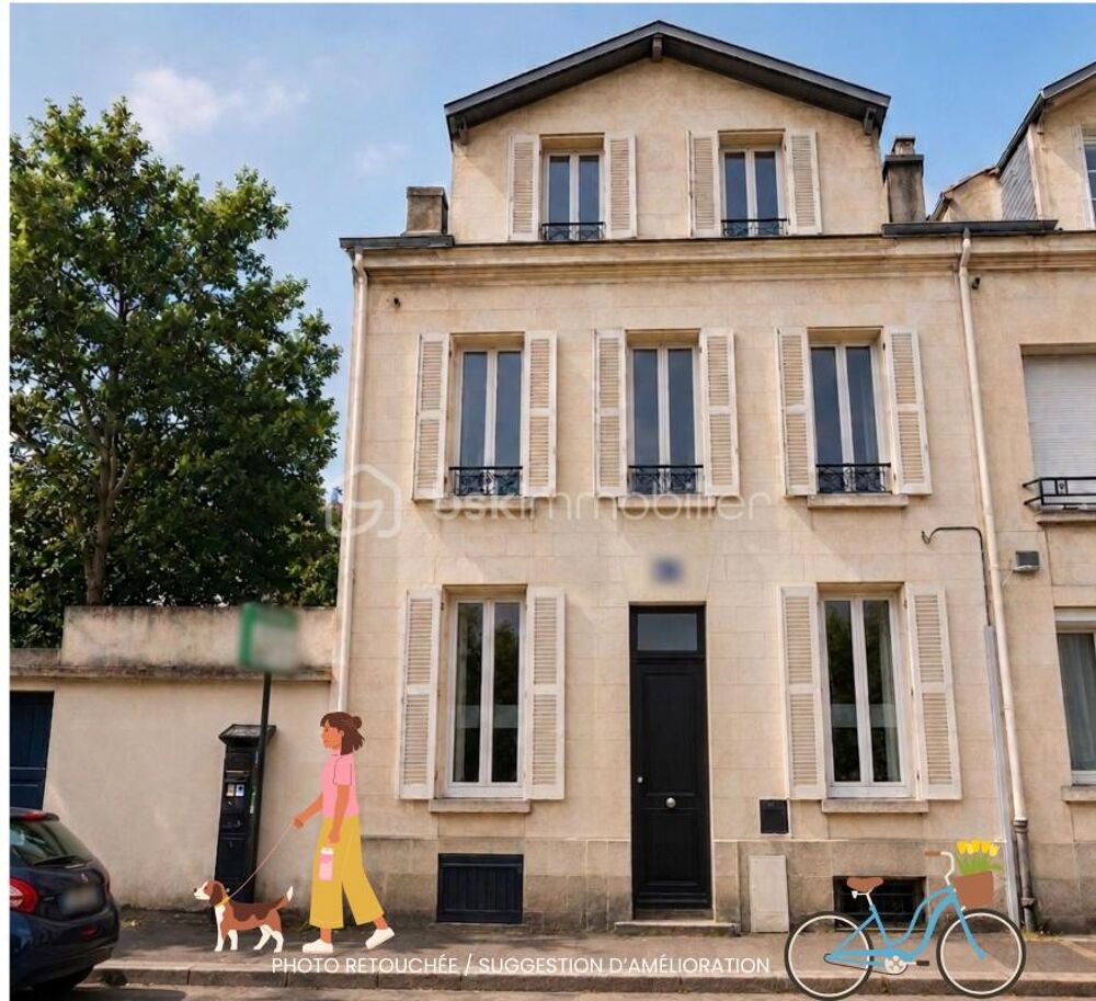 Maison familiale - 4 ch - Bureau - Cour - Centre-ville - Quartier Danton - DPE B