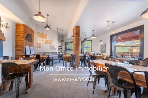 Référence : 5631-MBE - Fond de commerce de Restauration - Centre Station 1650 - Terrasse 200m² 262500 05200 Les orres