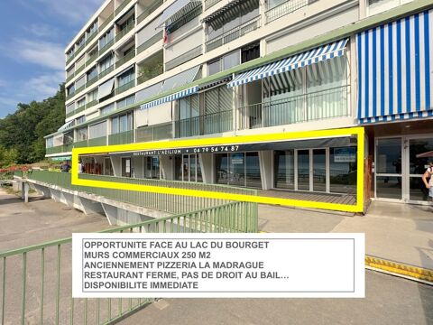 A vendre AIX LES BAINS / TRESSERVE (73), MURS restaurant 250 m2, vue panoramique Lac du Bourget 482240 73100 Tresserve