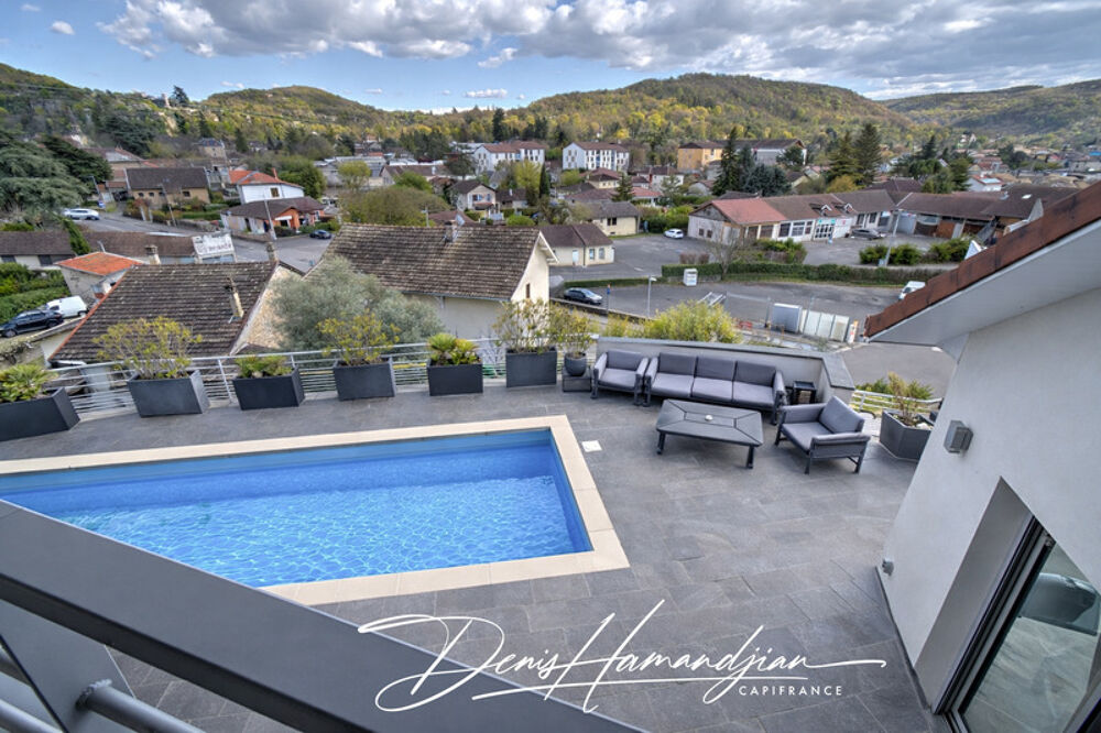 Maison contemporaine à vendre 6 pièces CREMIEU (38)
