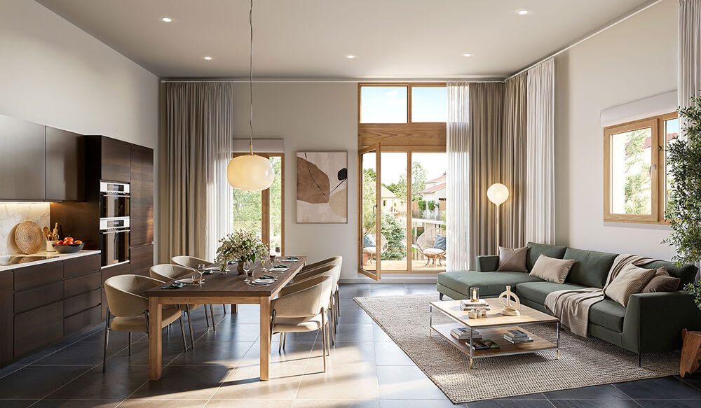 maison de ville 5 pièces 110m² Duplex avec terrasse sur ile saint Laurent Rives de Genise2