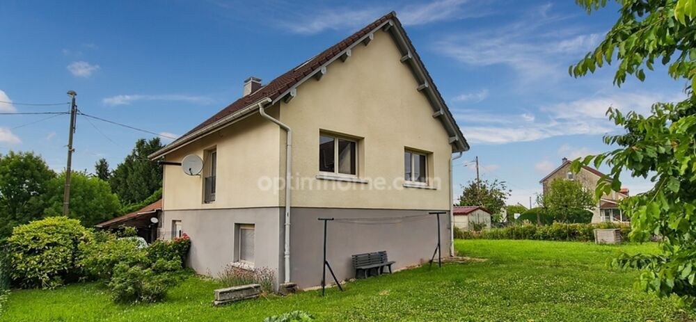 Vente Maison 90500 BEAUCOURT - MAISON 6 PIECES - 4 CHAMBRES + BUREAU - SOUS SOL COMPLET – TERRAIN CLOS Beaucourt