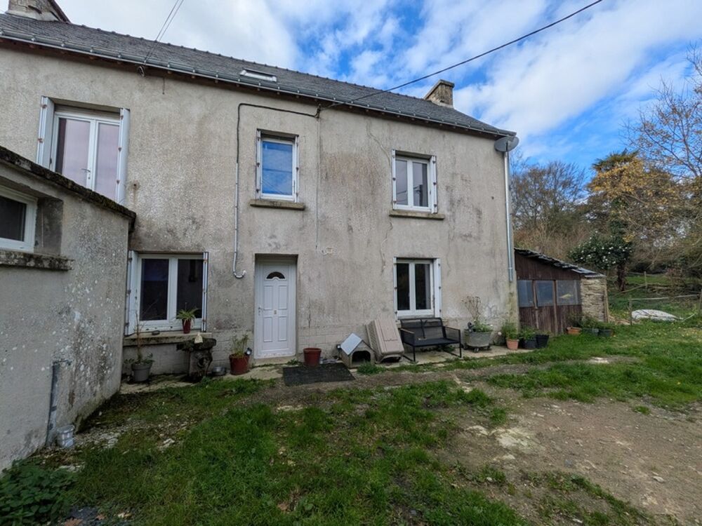 LOCMALO EN CAMPAGNE JOLIE PROPRETE EN PARTIE RESTAUREE DE 90 M² ENVIRON AVEC DEPENDANCES A RENOVER UN PUITS UNE PARCELLE DE 1 HE