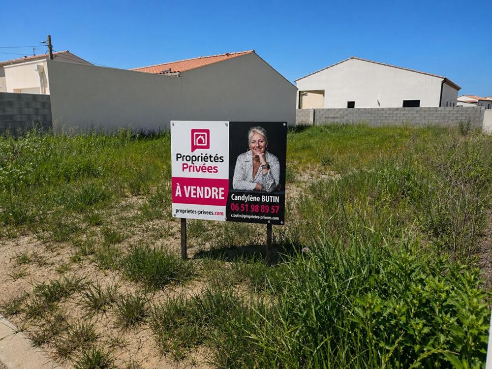 Vente Terrain Terrain a batir Cazouls Les Beziers 300 m2 Cazouls les beziers