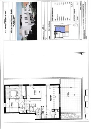  Appartement à vendre 4 pièces 83 m²