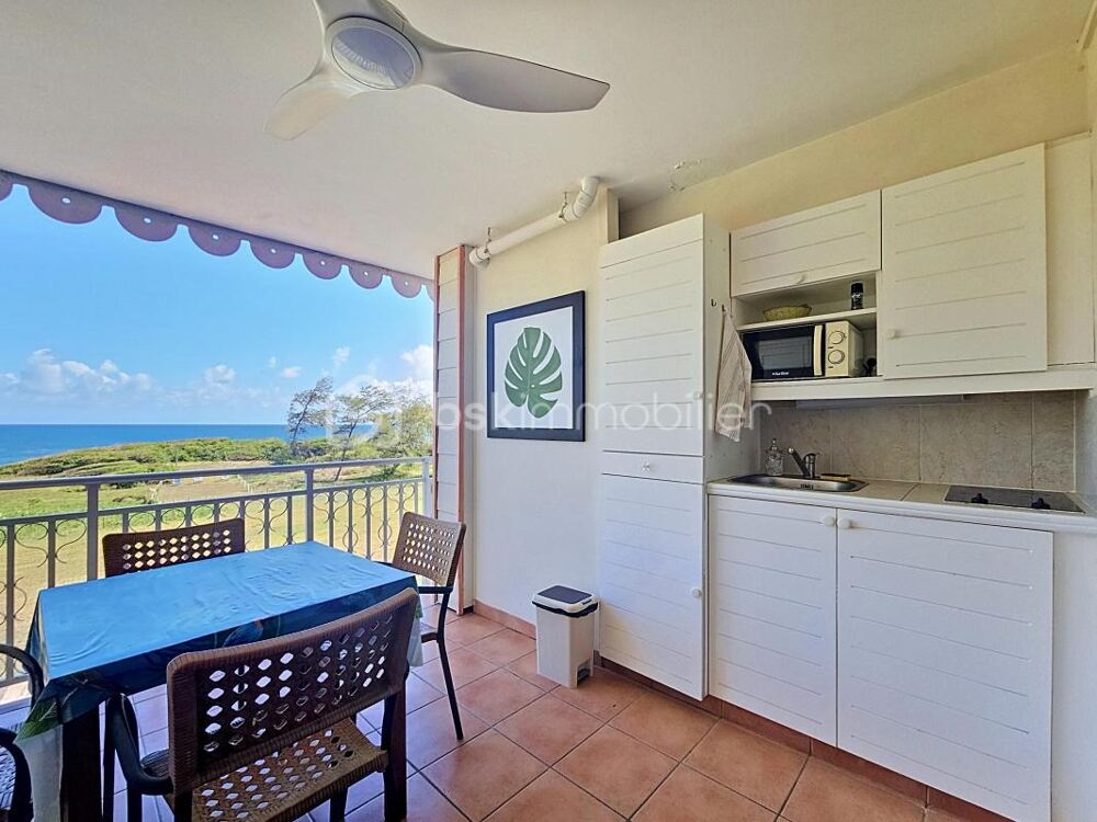 Vente Appartement Studio 1ère ligne vue mer Pierre et Vacances Sainte anne