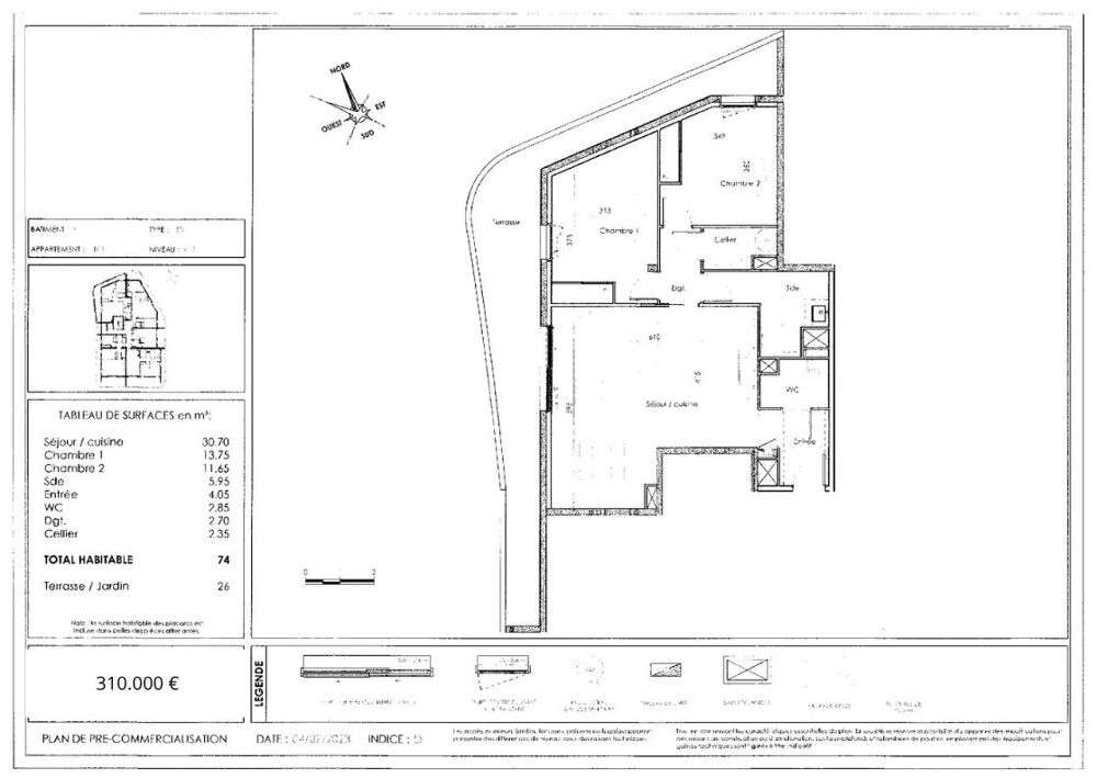 Vente Appartement Appartement Canet En Roussillon 3 pièce(s) 74 m2 Canet en roussillon