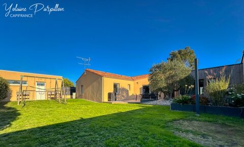   Maison � vendre de plain-pied avec 3 chs + 1 bureau, 594 m� de terrain - MONTAIGU VENDEE (85) Maison - 6 pi�ce(s) - 130 m�