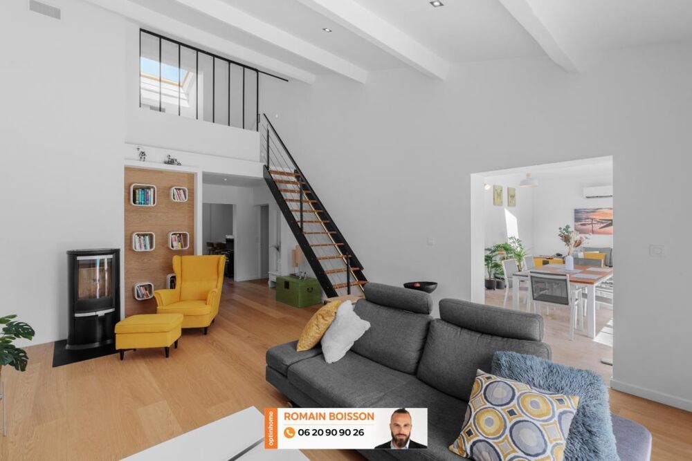 Vente Maison Magnifique villa d'architecte à vendre 5 pièces (31) - CADRE PAISIBLE - IDEAL MUTATION PRO - Sainte foy d aigrefeuille