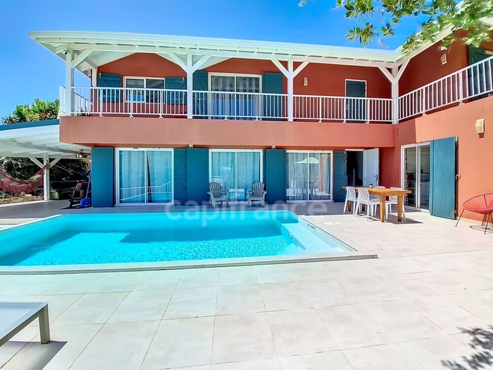 Vente Villa VILLA À VENDRE 3 CHAMBRES + STUDIO AVEC VUE MER ET PISCINE SUR OYSTER POND, SAINT-MARTIN (97150) Saint martin