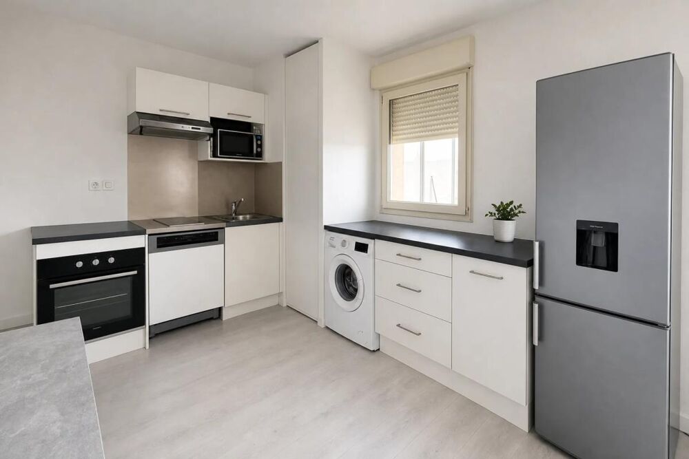 Appartement 2 pièces loué avec balcon 11m2
