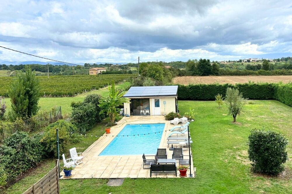 Vente Maison Gleize (69400) Maison en pierres dorées 12 pièces - Grange - Piscine - Jardin - Climatisation Gleize