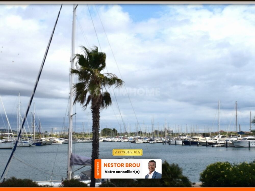 Appartement 3 pièces avec vue imprenable sur canal SETE (34)