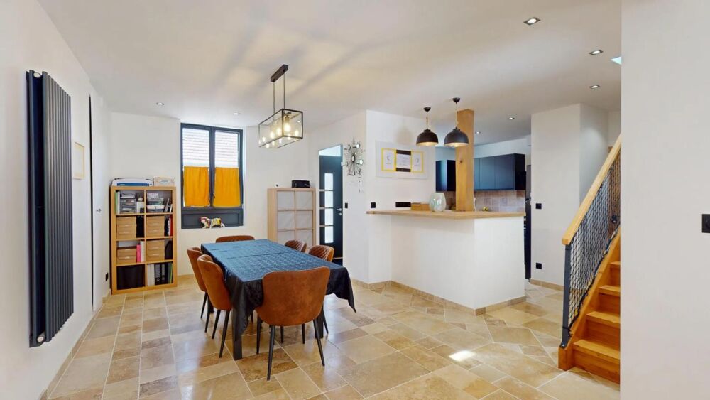 Vente Maison LONGNES 78980 - Maison de de 120 m² - 5 pièces avec 3 chambres et jardin Longnes